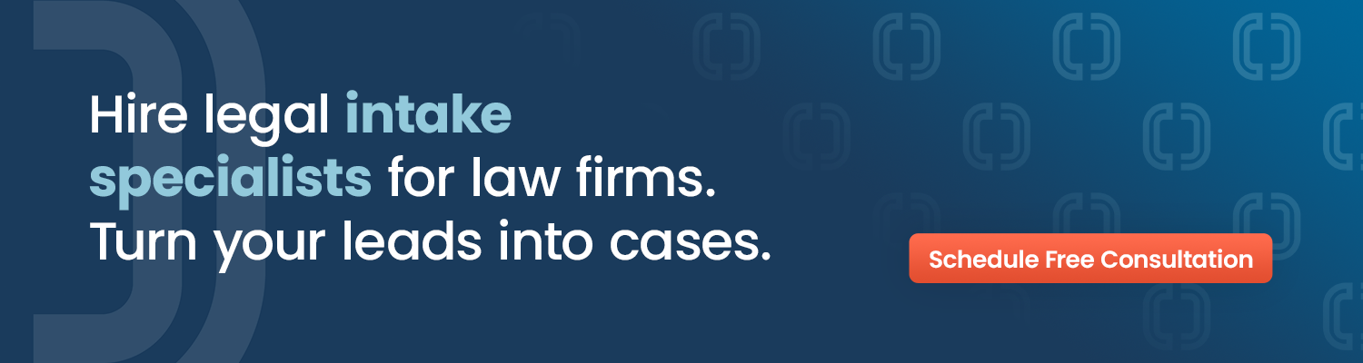hire a legal intake specialists