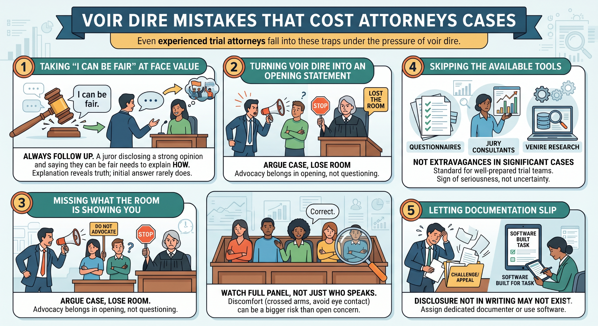 Voir Dre Mistakes that Cost Attorneys Case