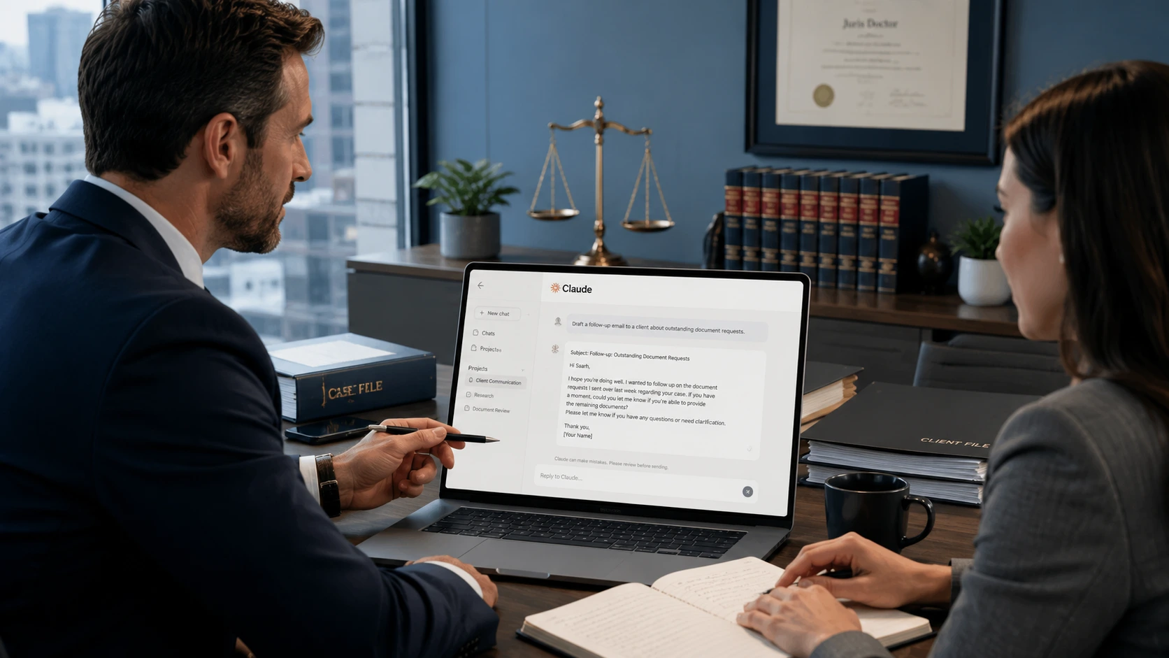 How Law Firms Use Claude AI for Client Communication