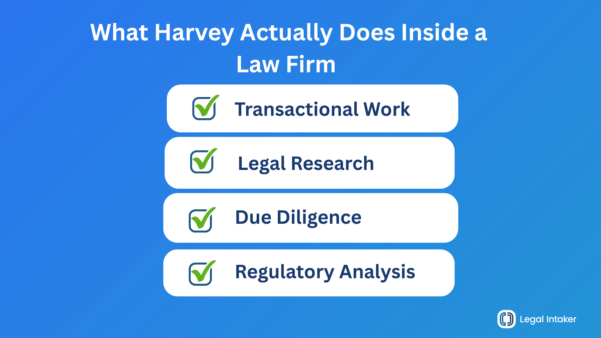 what harvey actually does inside a law firm