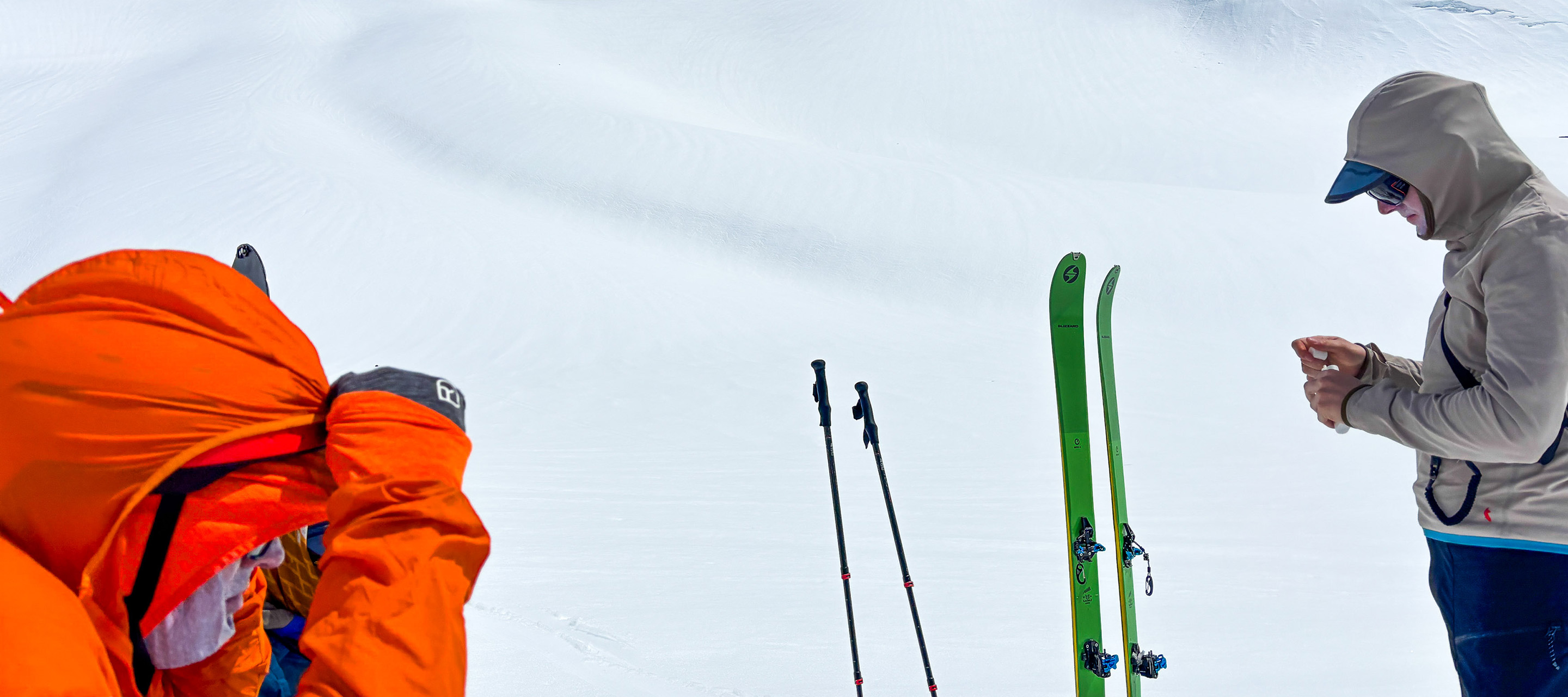 Thunder and Lightning ski tour