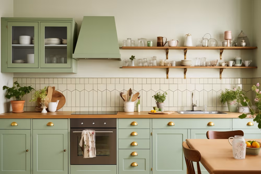 Sage Green Cabinetry
