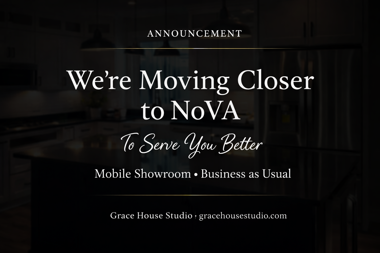 Grace House Studio Moving Closer to Northern Virginia | Business as Usual