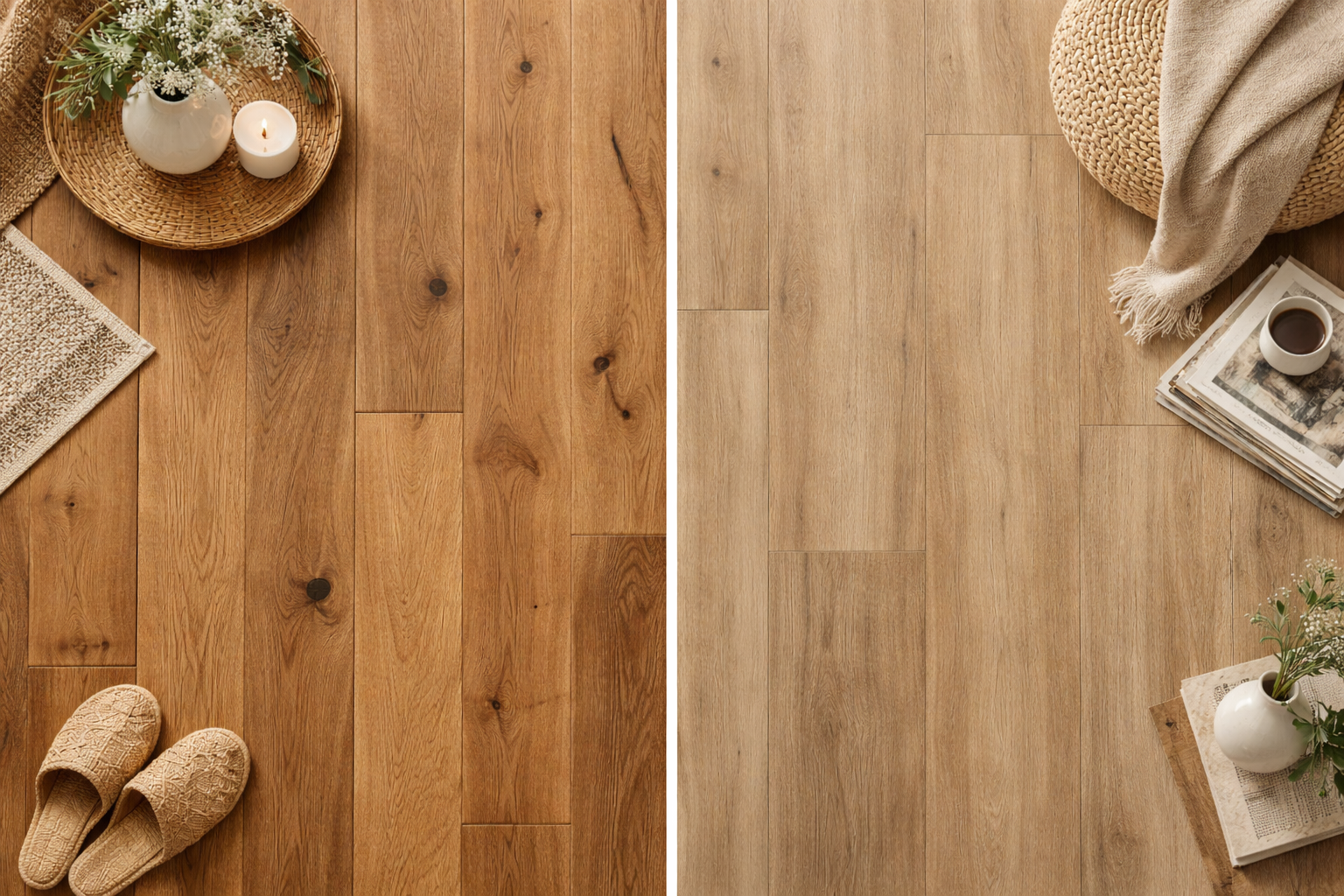 Hardwood vs. LVP Flooring: An Honest Comparison for Northern Virginia Homeowners