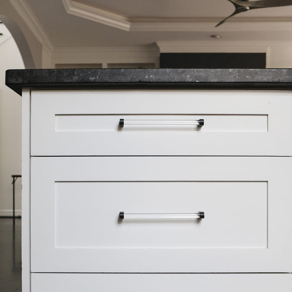How to use the 1/3 rule to place cabinet hardware