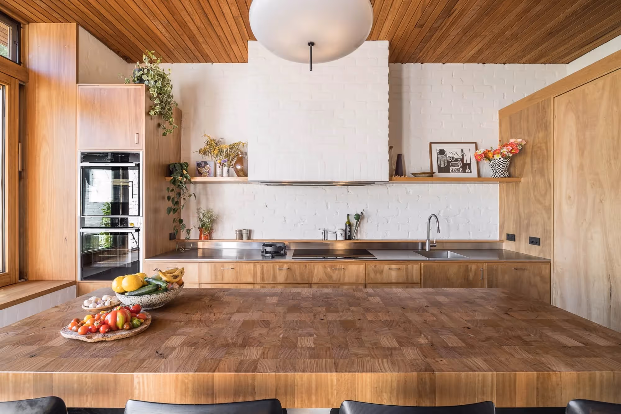 Custom Recycled Timber Butcher's Block Benchtop | Thor's Hammer