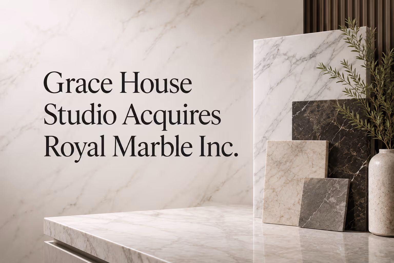 Grace House Studio Acquires Royal Marble Inc.
