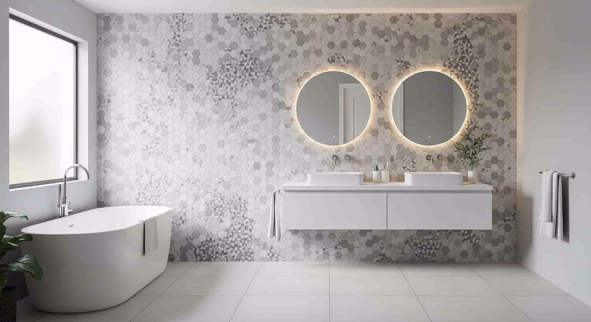 15 Mosaic Tile Designs for Bathrooms: Stylish Floor & Wall Ideas