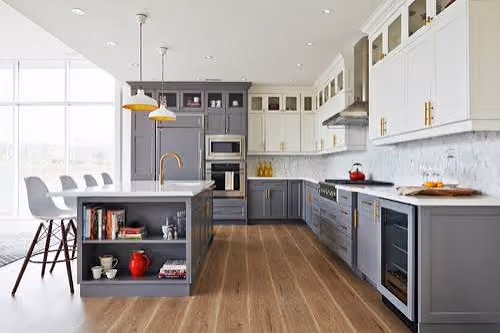 Design Inspiration: Tips for Two Tone Kitchen Cabinets - Hirshfield's