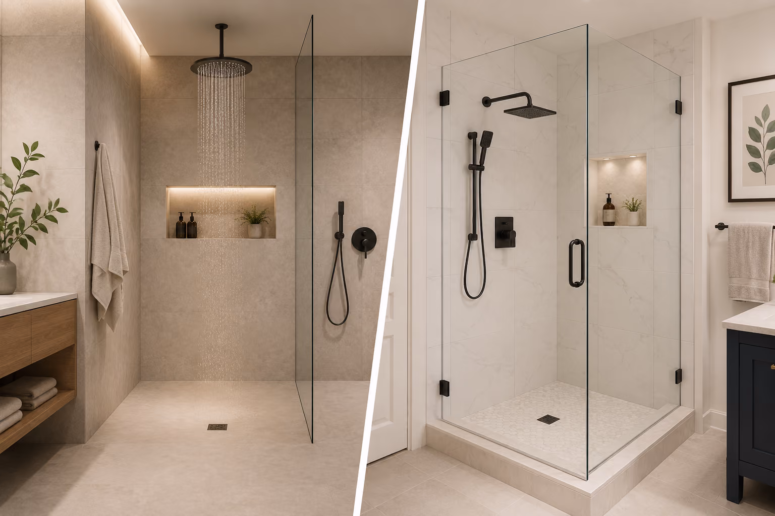 Wet Room vs. Walk-In Shower: Which Is Right for Your Bathroom?