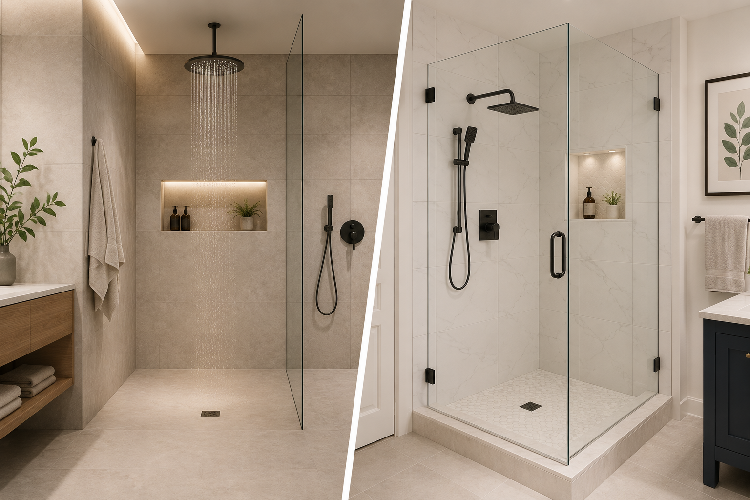 Wet Room vs. Walk-In Shower: Which Is Right for Your Bathroom?
