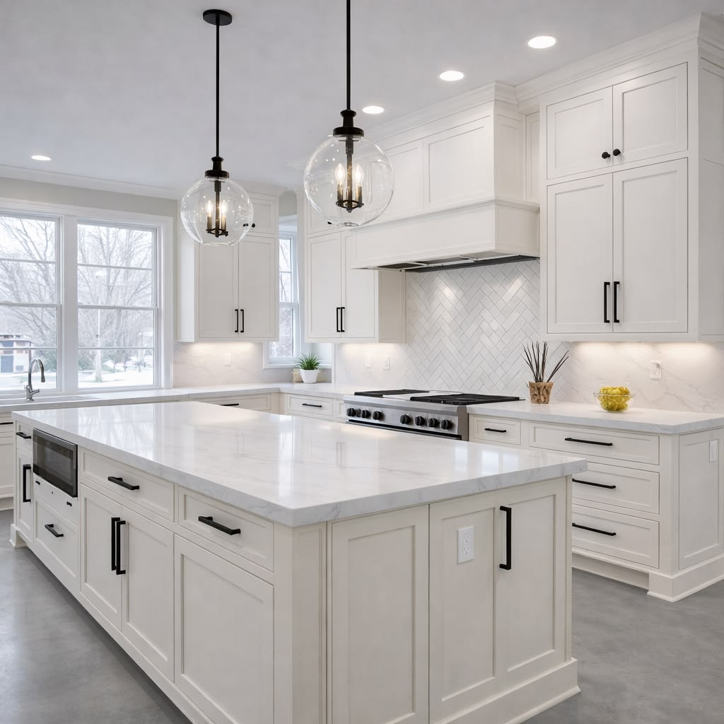 Pure White Quartz Countertops: A Buyer's Guide for Northern Virginia Kitchens