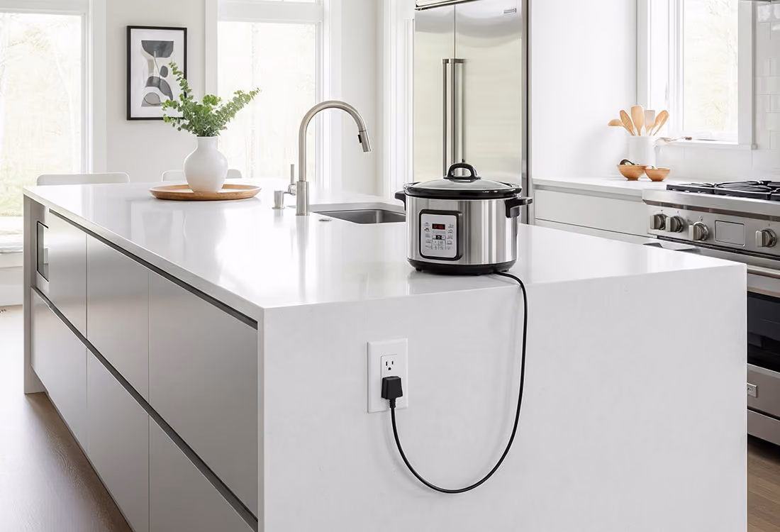 5 Ways to Add Outlets to a Kitchen Island (And Which Actually Look Good) – Docking Drawer