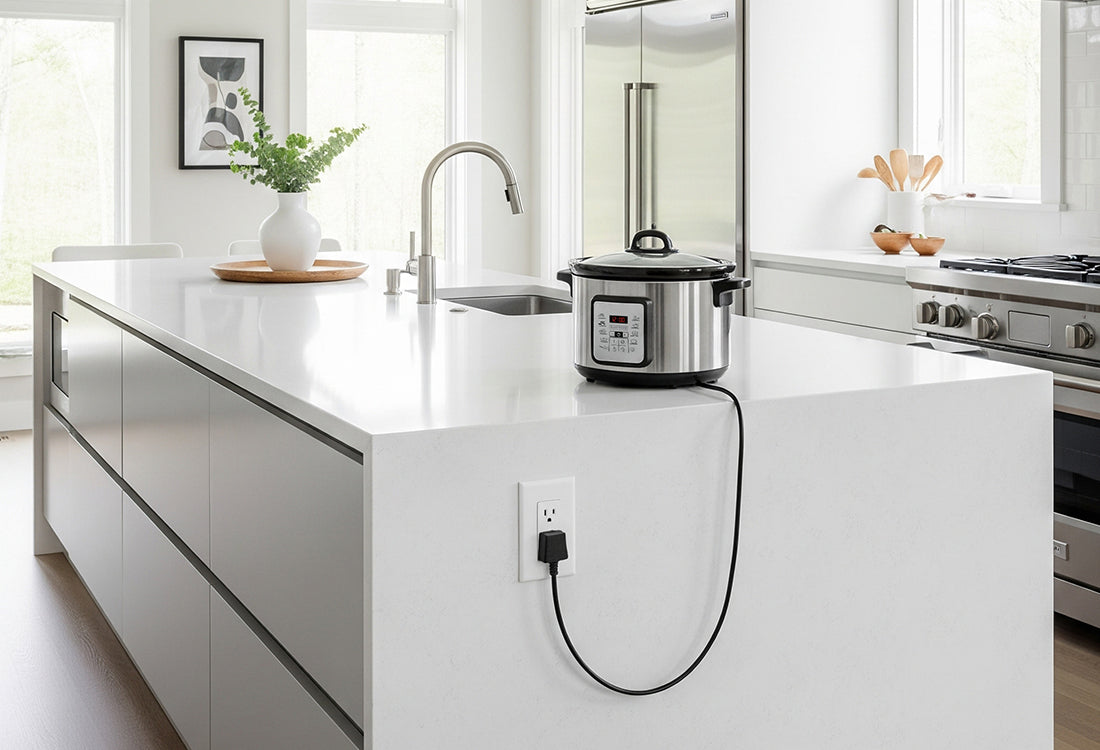 5 Ways to Add Outlets to a Kitchen Island (And Which Actually Look Good) –  Docking Drawer