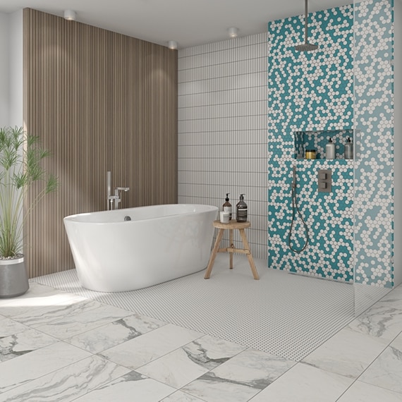 Tips for Combining Tile Flooring Styles | Daltile