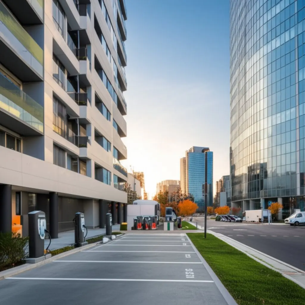 ev charging installations in multiunit business and fleet settings