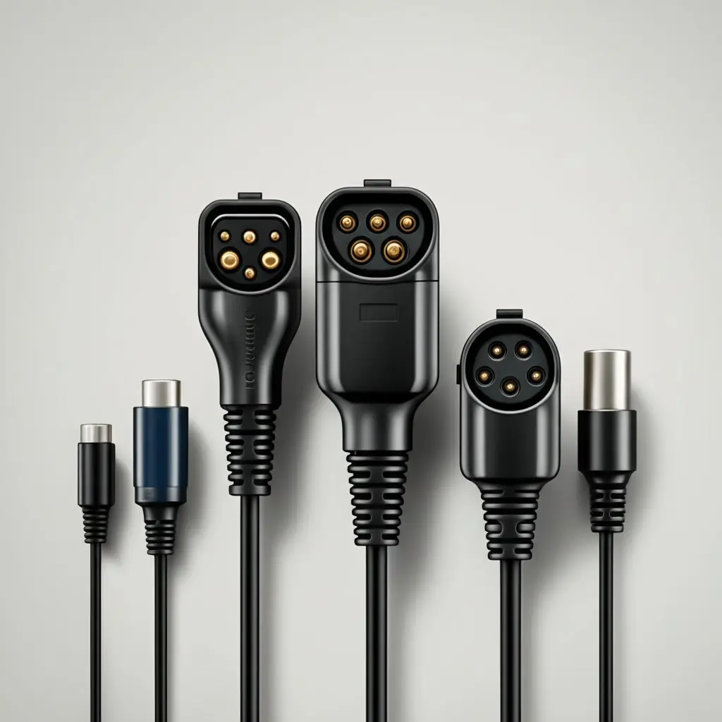 common ev charging connectors and plug types