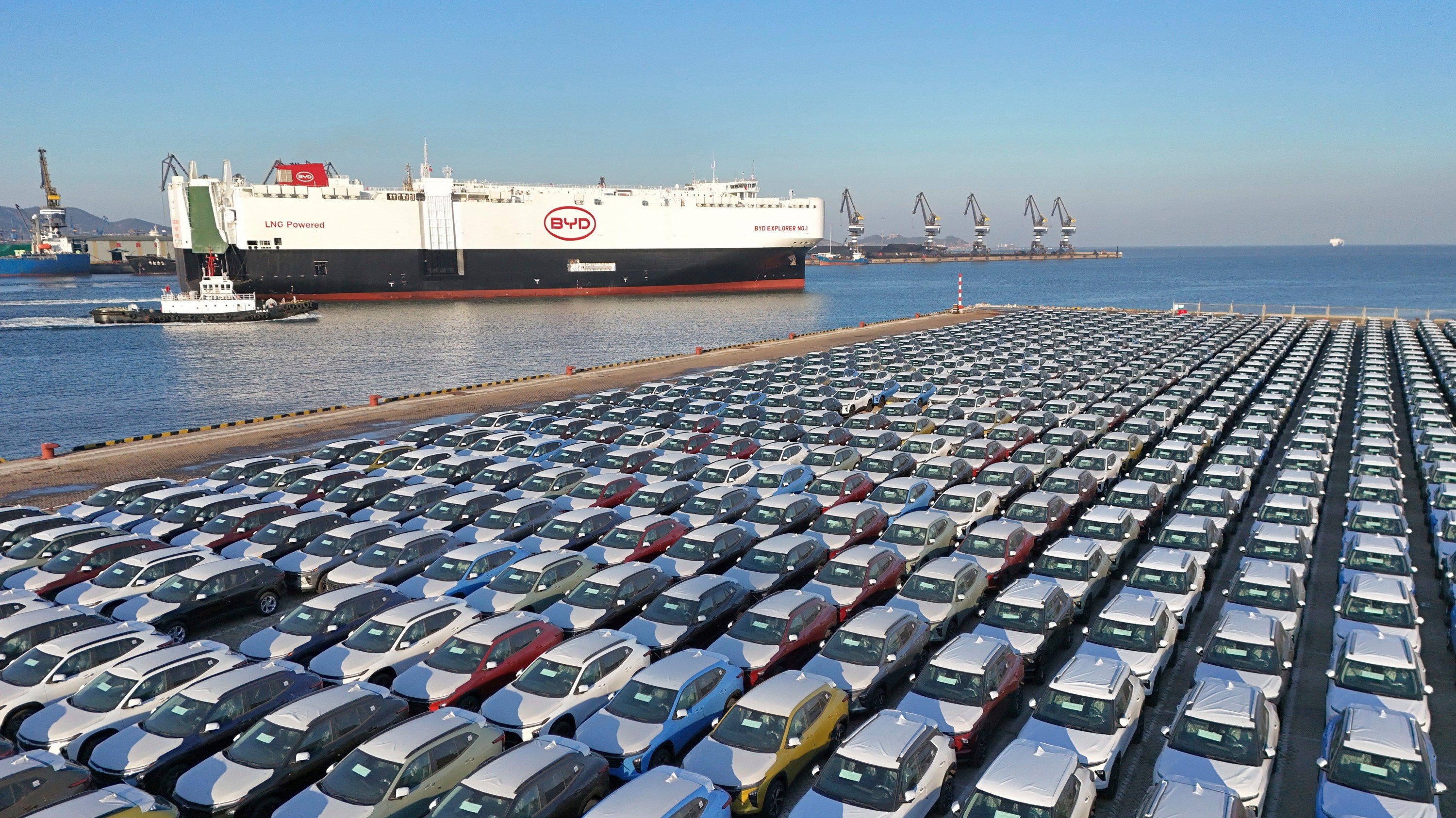 Why the world's biggest EV maker is getting into shipping | MIT Technology Review