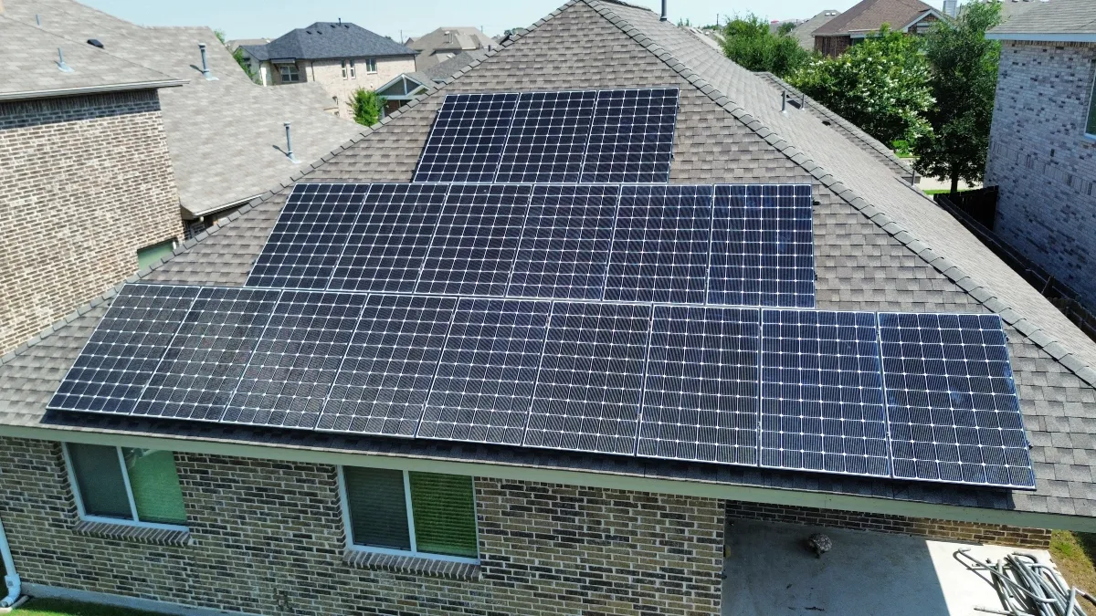 solar panel detach and reset for reinstall dallas