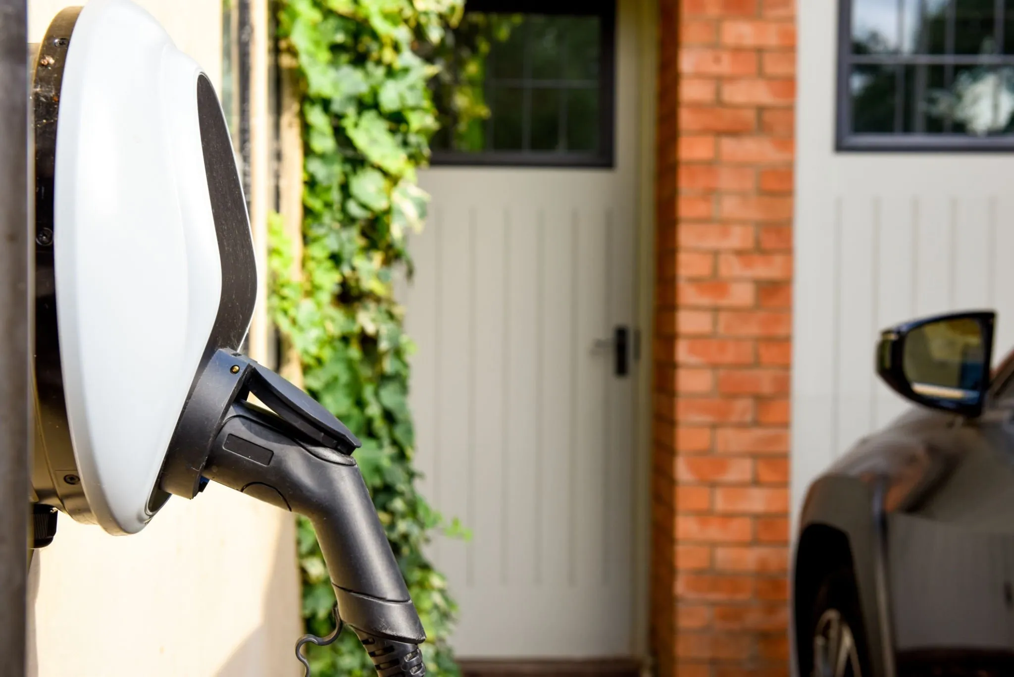 Home EV charger installation completed by Sunaura Solar