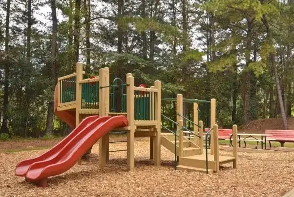 play ground with slide