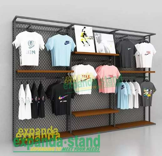 Mix garments at different heights