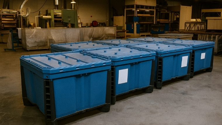 Industrial-Scale Air-Tight Containers & Bins