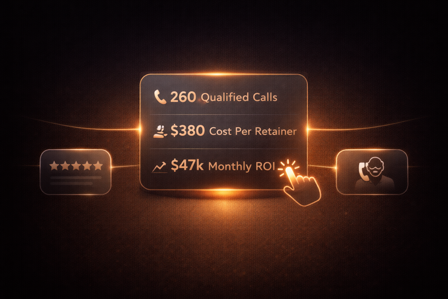 Direct communication line between client and agency founder without middlemen
