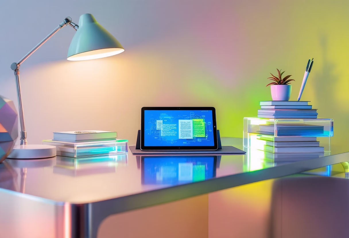 image of writing process