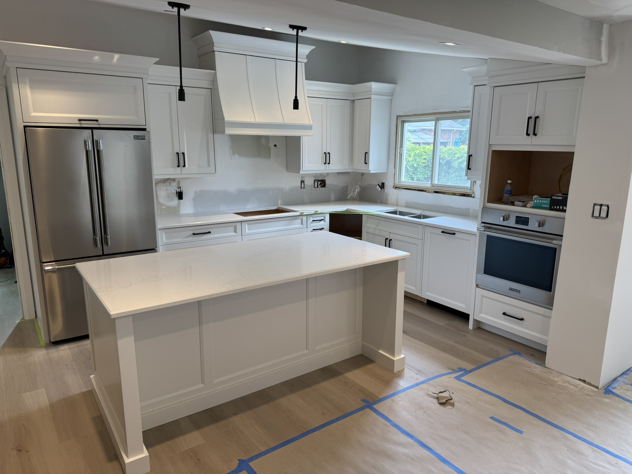 Complete kitchen remodel with updated layout, new countertops, and contemporary finishes throughout.