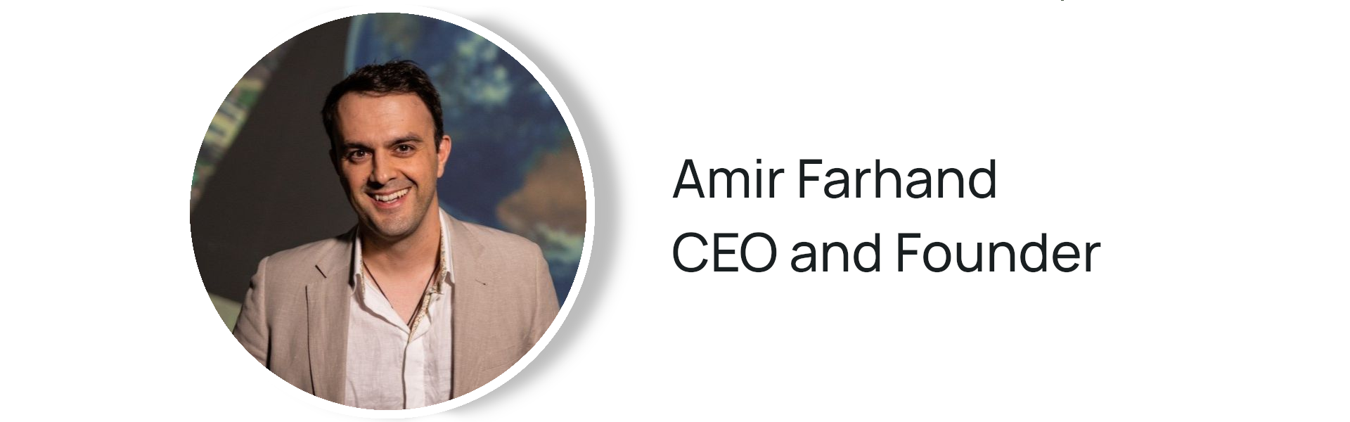 Amir Farhand CEO and Founder