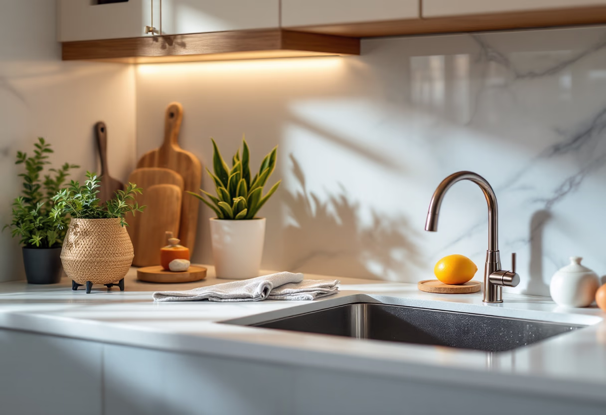image of various before and after service photographs (for a cleaning service)