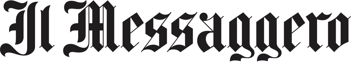 Blackletter style text reading 'Il Messaggero' on a transparent background.