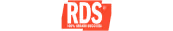 Logo of RDS, a red rectangular background with white letters RDS in bold font.