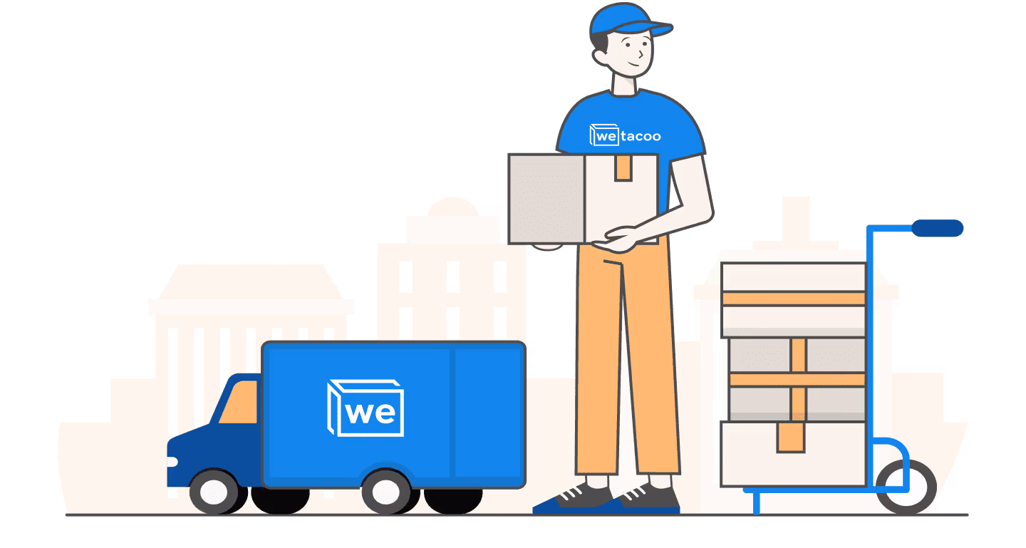 Operatore e furgone wetacoo icon