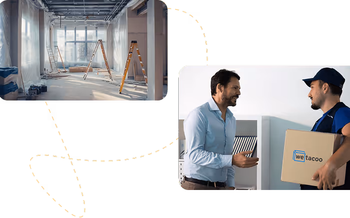 Cliente e  operatore Wetacoo