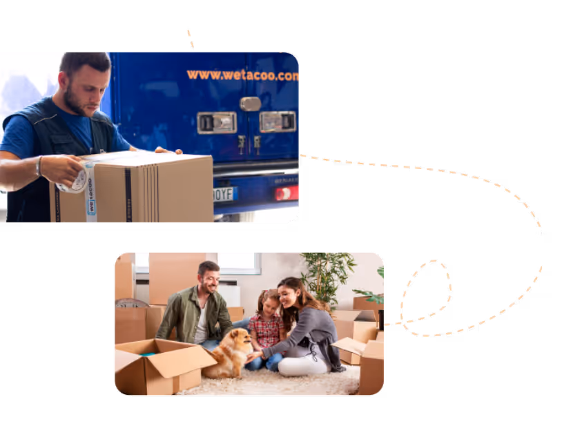 Operatore Wetacoo e clienti sereni