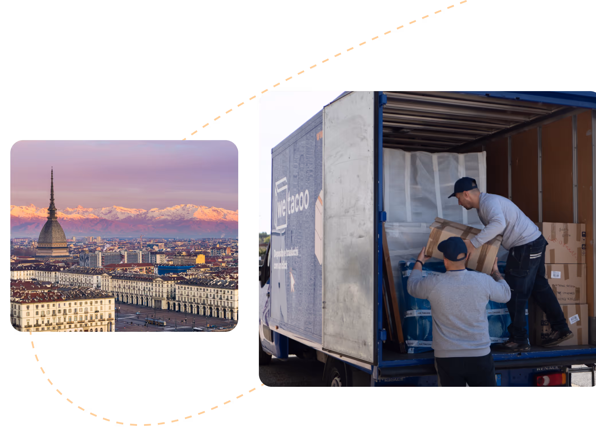 Furgone e operatori Wetacoo