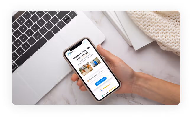Sito web mobile Wetacoo