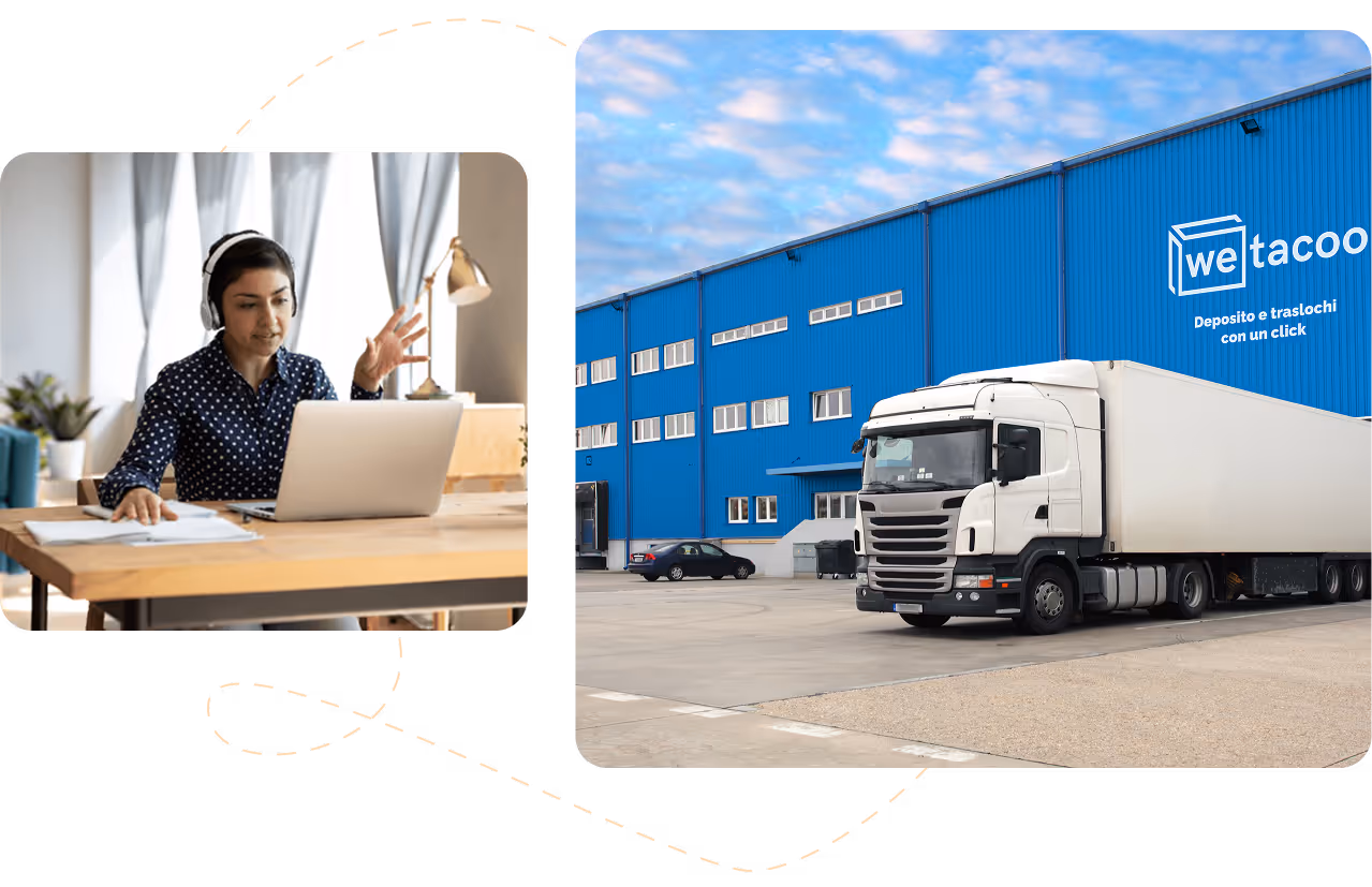 Clienti Wetacoo che necessitano di stoccaggio per riorganizzazione della casa