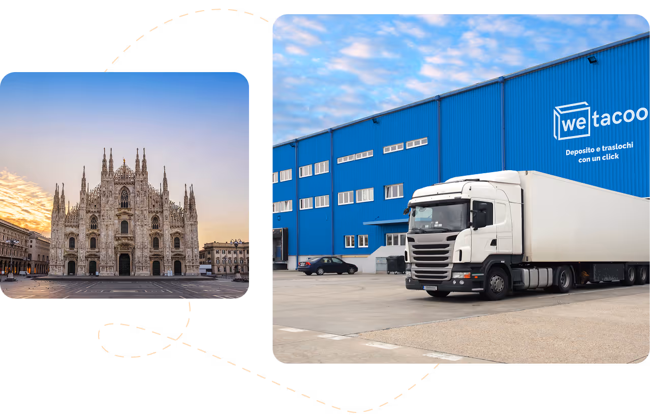 Magazzini wetacoo con furgone