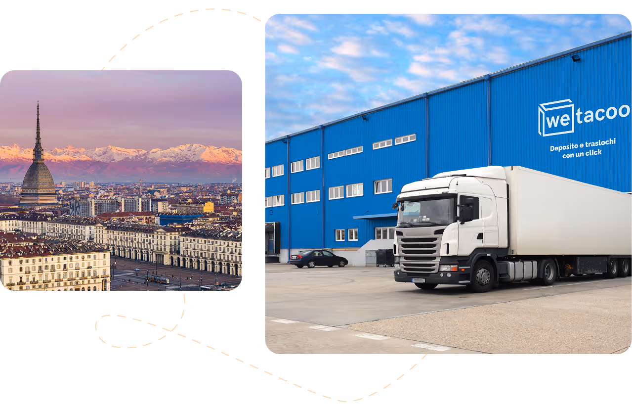 Magazzini wetacoo con furgone