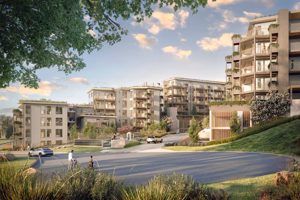 Genesis sustainable residential development in Coombs, Canberra