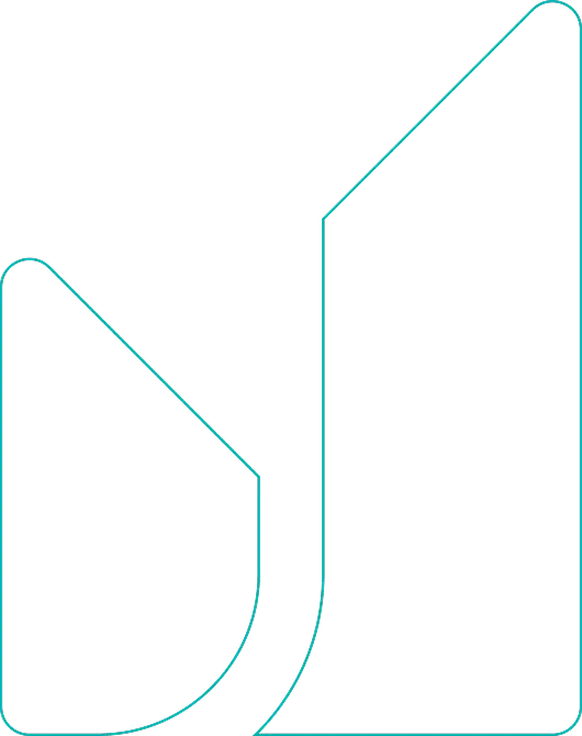 Inverted transparent logo