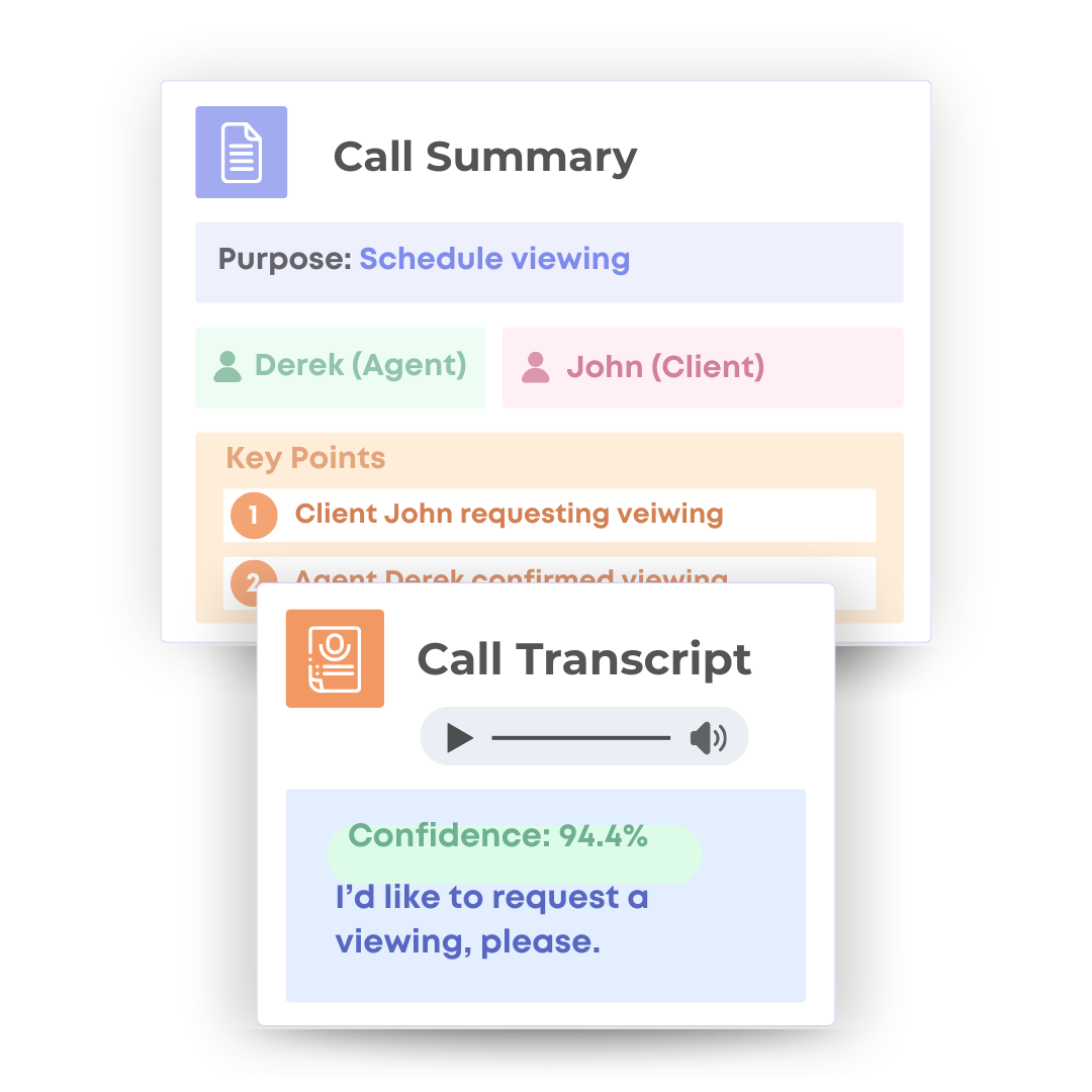Call Summary and Transcription