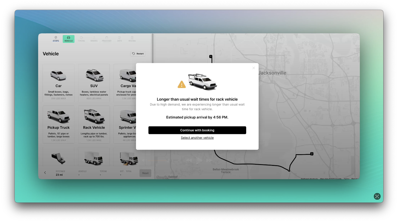 Stay ahead with alerts when specific vehicle types may take longer to secure