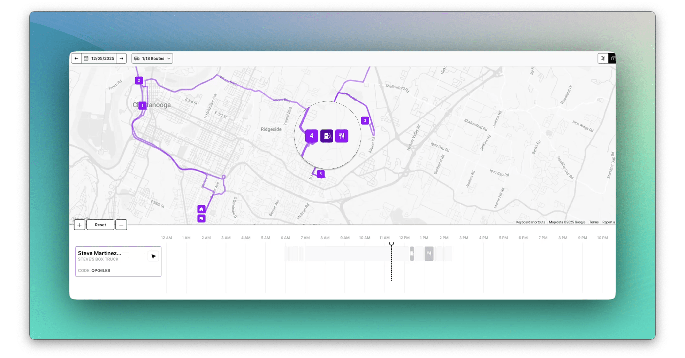 Account for driver rest and break times to keep planned routes accurate
