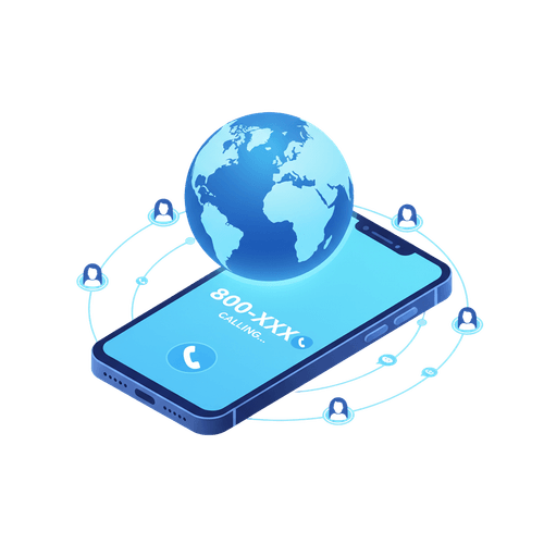 M800 Toll Free Numbers