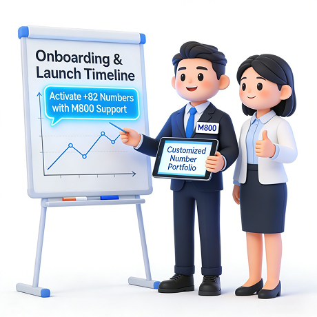 Why Partner with M800 for Your South Korea Virtual Phone Number