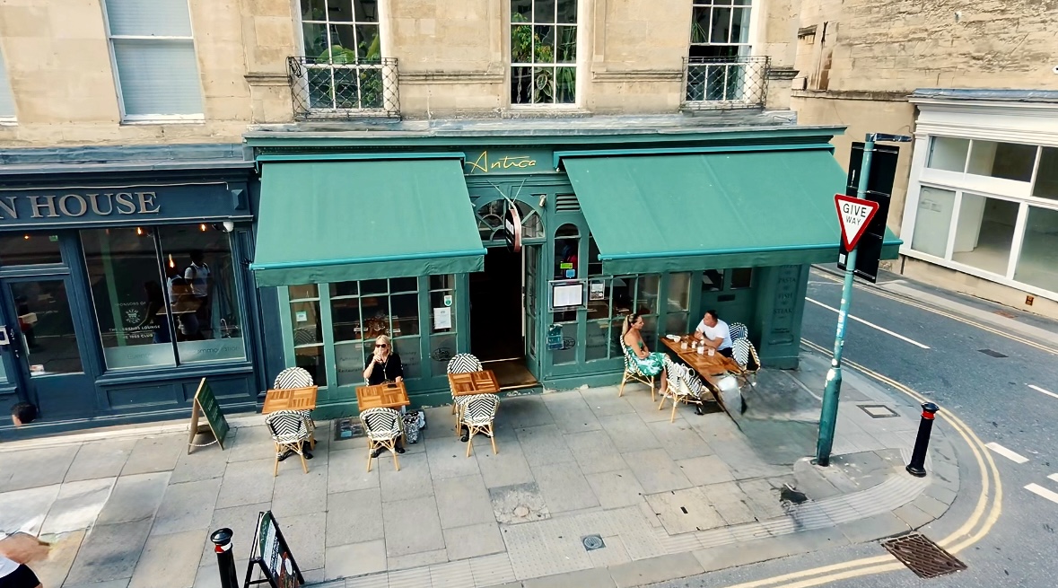 Antica Restaurant Bath front picture